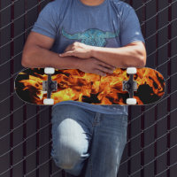炎のスケートボード スケートボード | Zazzle.co.jp