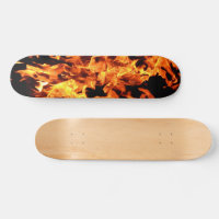 炎のスケートボード スケートボード | Zazzle.co.jp