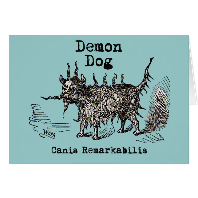 犬の悪魔ヴィンテージおもしろいかわいい | Zazzle.co.jp