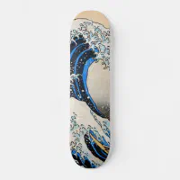 神奈川沖浪裏、北斎素晴らし波、北斎、浮世絵 スケートボード 神奈川沖浪裏、北斎素晴らし波、北斎、浮世絵 スケートボード