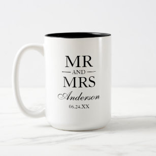 Mr Mrsマグカップ | Zazzle JP