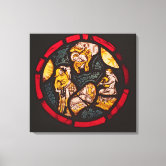 カルロ・ドルチによる受胎告知の天使 キャンバスプリント | Zazzle.co.jp