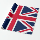 ユニオンジャックラッピング紙とイギリス国旗 ラッピングペーパー