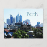 パース西オーストラリア都市景観はがき ポストカード | Zazzle.co.jp