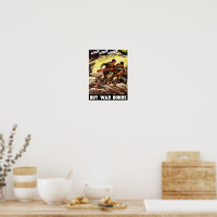買軍債 – -第2次世界大戦プロパガンダ ポスター | Zazzle.co.jp