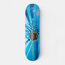 BIRCH スケートボードデッキ 車デザイン SANTA CRUZ サンタクルーズ スケボー デッキ 8.0 SCREAMING