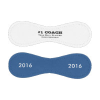 野球コーチへの贈り物 – #1 Coach in Blue 野球ボール | Zazzle.co.jp