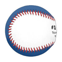 野球コーチへの贈り物 – #1 Coach in Blue 野球ボール | Zazzle.co.jp