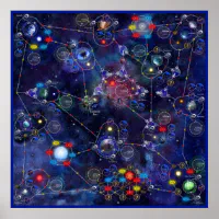 金星地図の商人 ポスター | Zazzle.co.jp