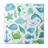 ウミガメ タイル | Zazzle.co.jp