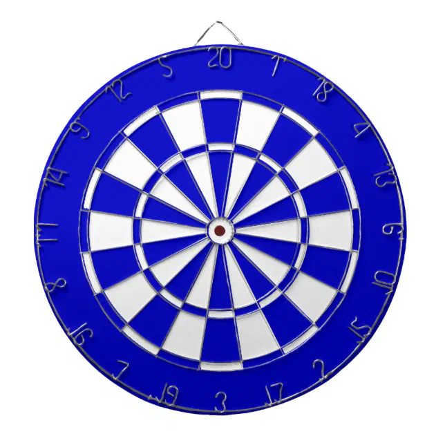 青および白 ダーツボード | Zazzle.co.jp