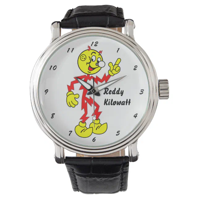 非常おもしろいレディ・キロワット腕時計 腕時計 | Zazzle.co.jp