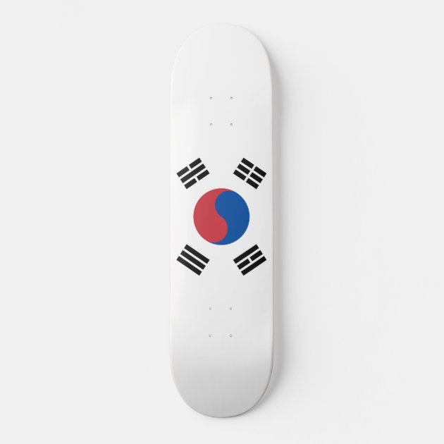韓国国旗（韓国） スケートボード | Zazzle.co.jp