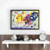 Yellow Red Blue 1925/カンディンスキー/アートポスター Yellow Red Blue by Wassily Kandinsky | Obelisk Art History