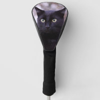 黒猫 ゴルフヘッドカバー | Zazzle.co.jp