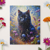 Amazon.co.jp: ジグソーパズル 猫柄 ねこ 黒猫 かわいい ネコ
